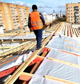 ремонт кровли - вариант 1