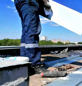 ремонт крыши квартиры - модель 2