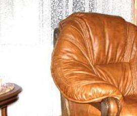 ремонт мягкой кожаной мебели - вариант 2