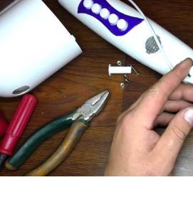 ремонт напольного вентилятора - тип 3