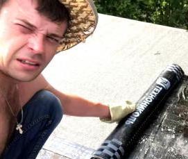 ремонт основания кровли - вариант 1