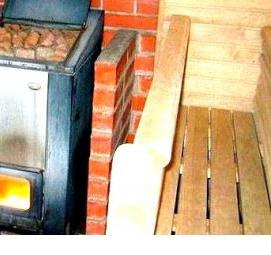 ремонт печи в бане - модель 2