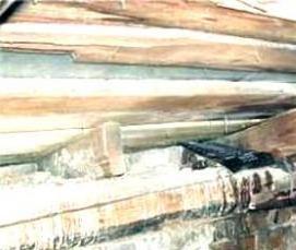 ремонт после протечки кровли - модель 3