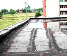 ремонт после протечки кровли - модель 2