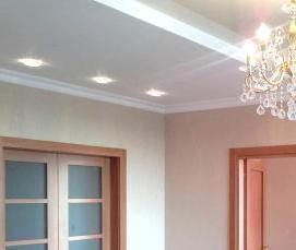 ремонт потолок под ключ - вариант 2