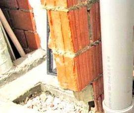 ремонт стояка канализации - тип 4