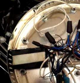 ремонт светодиодных люстр с пультом управления - модель 4