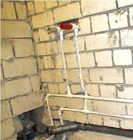 ремонт труб в квартире - вариант 2