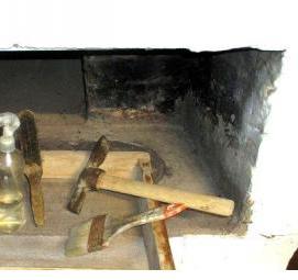 ремонт трубы печи - модель 2