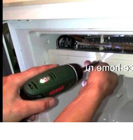 ремонт верхней камеры холодильника - тип 3