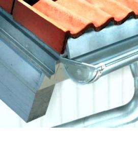 ремонт водосточной системы крыши - модель 2