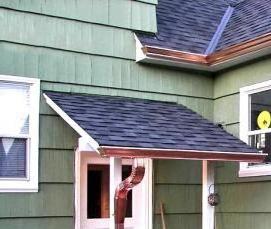 ремонт водосточной системы в загородном доме - модель 4