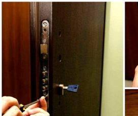 ремонт замка двери - тип 3