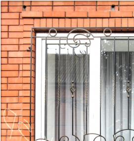 решетка окно дом - тип 4