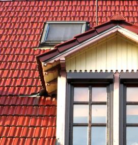 решетка слухового окна на чердаке - вариант 1