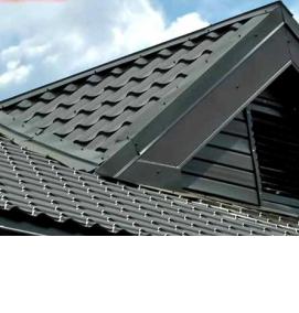 решетка слухового окна на чердаке - вариант 2