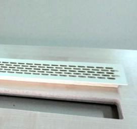 решетка вентиляционная алюминиевая - вариант 1