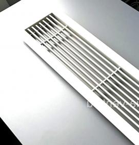 решетка вентиляционная пластиковая 400х400 - вариант 1