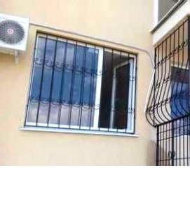 решетки на окна лоджии - тип 3