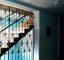 решетки на окна внутри помещения - вариант 4