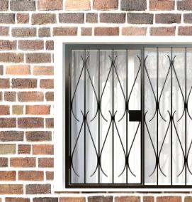 решетки на половину окна - модель 1