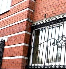 решетки на половину окна - модель 4