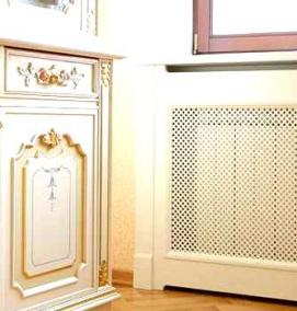 решетки радиаторные металлические - модель 4