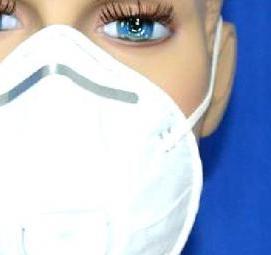 респиратор белый - вариант 4