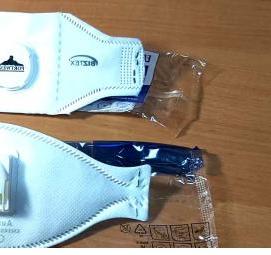 респиратор ffp3 без клапана - модель 3