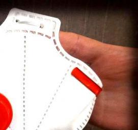 респиратор ffp3 без клапана - модель 2