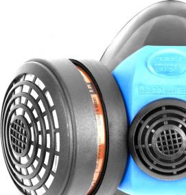 респиратор медицинский противовирусный многоразовый с фильтром - модель 3