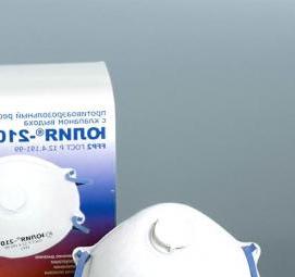 респиратор от хлора - модель 3