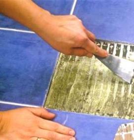 реставрация керамической плитки - вариант 3