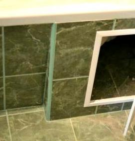 ревизионный люк под дерево - тип 2