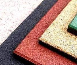 резиновая тротуарная плитка для дорожек - модель 3