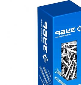 резиновый дюбель-гвоздь - вариант 1