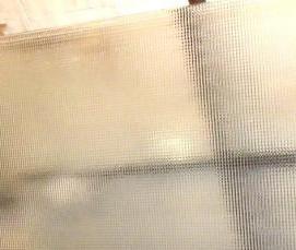 резка армированного стекла - тип 1