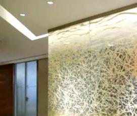 резка армированного стекла - тип 3