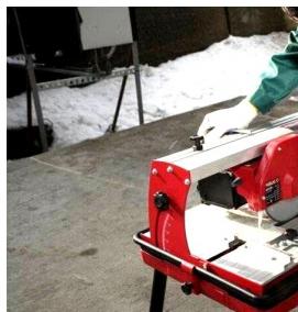 резка керамогранита - модель 2