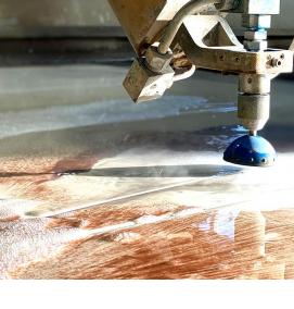 резка керамогранита водой - вариант 1