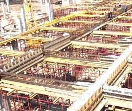 ригель монолитный железобетонный - модель 3