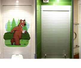 роллеты в туалет - модель 3