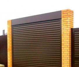 рольставни для гаража автоматические - тип 2