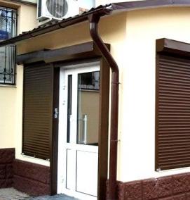 рольставни для магазина - модель 1