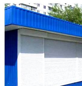 рольставни для магазина - модель 2