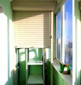 рольставни на балкон - модель 4