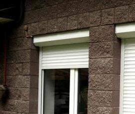 рольставни серого цвета - вариант 4