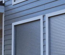 рольставни серого цвета - вариант 2