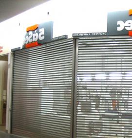 рольставни стальные перфорированные - модель 4