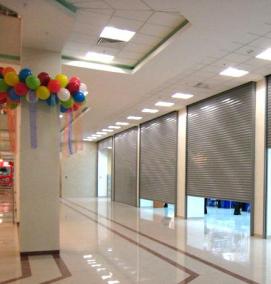 рольставни стальные перфорированные - модель 3